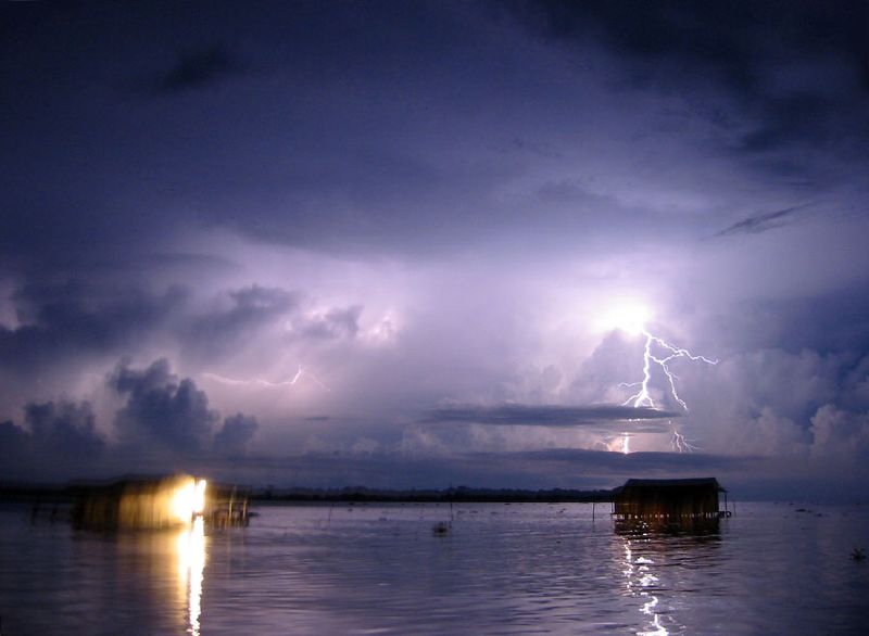 Relámpago del Catatumbo, Zulia, Venezuela.Wikimedia Commons